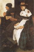 Wilhelm Leibl The Women in Church china oil painting artist